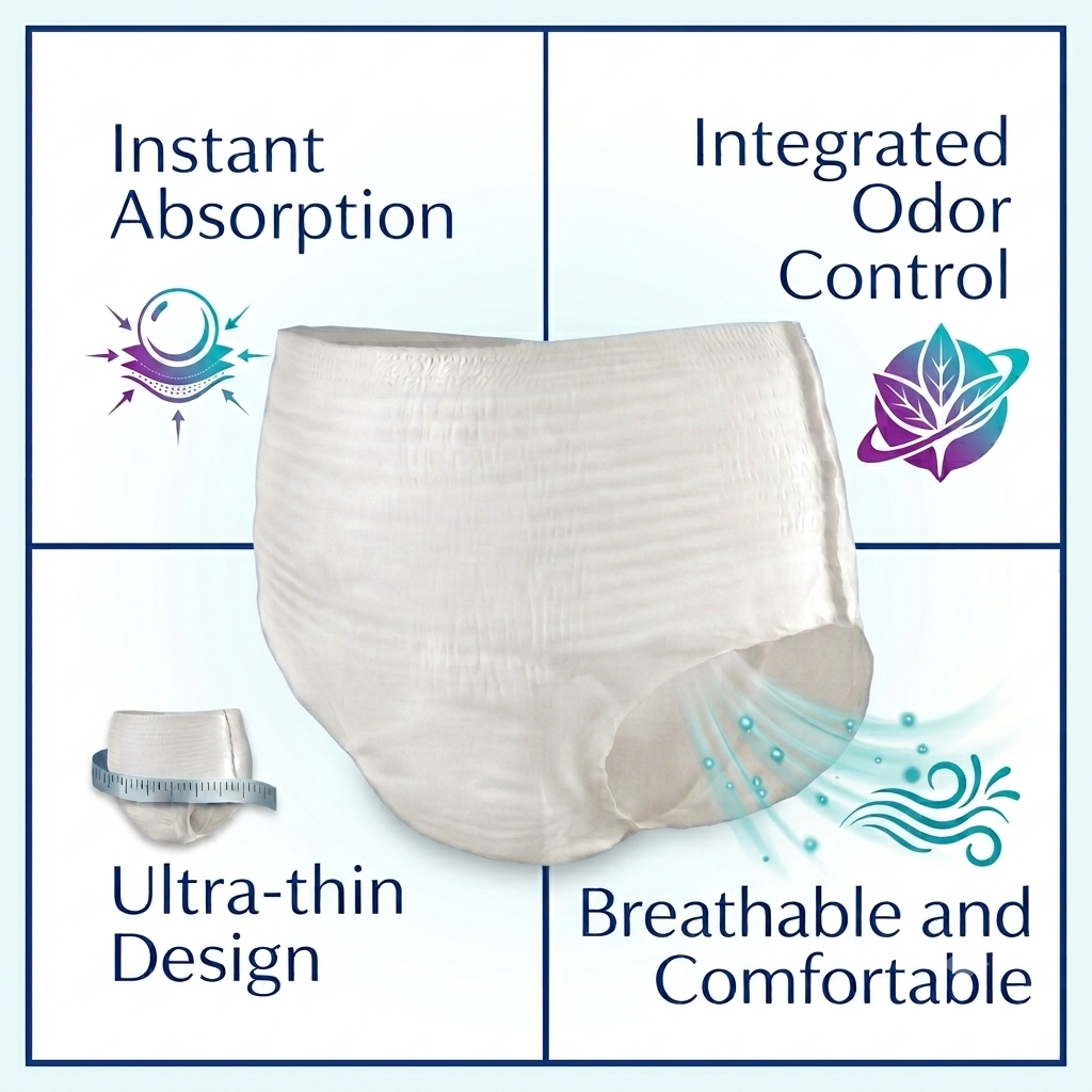 Discreet Pull-Up Pants | DrylyPants